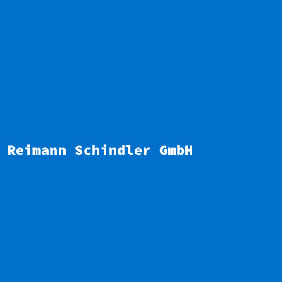Reimann Schindler GmbH