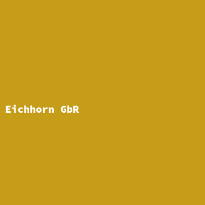 Eichhorn GbR