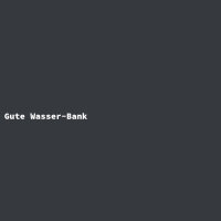 Gute Wasser-Bank