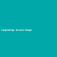 Langlebige Bronze-Zange